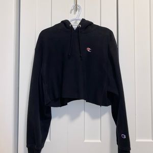 Cropped Champion Hoodie